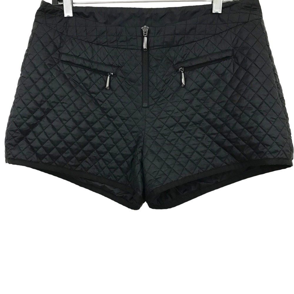 Sunice Quilted Lined Zippered Pocket Shorts Athletic Skiing